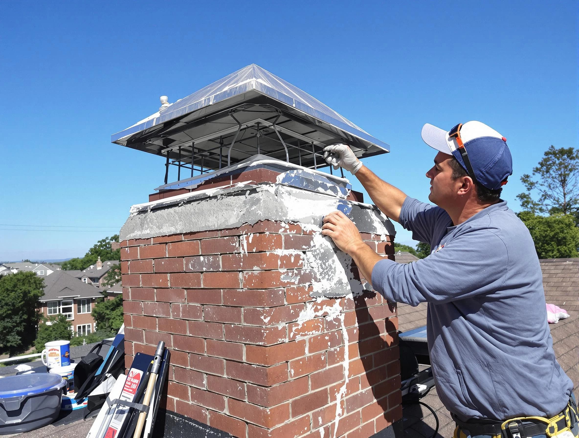 Chimney Crown Services service in Chandler, AZ